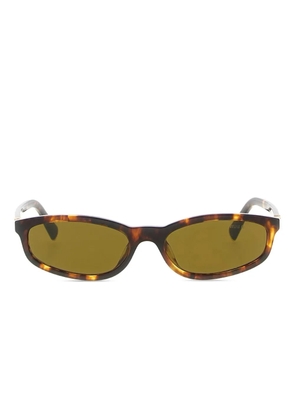 Miu Miu Eyewear cat eye-frame sunglasses - Brown