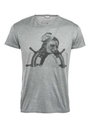 Christian Dior Pre-Owned crew-neck graphic T-shirt - Grey