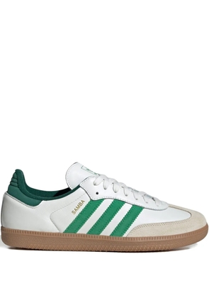 adidas Samba OG 'Core White/Green' sneakers