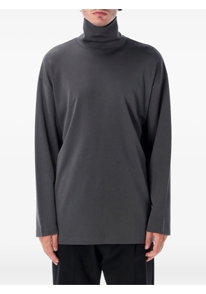 LEMAIRE high-neck long-sleeve T-shirt - Grey