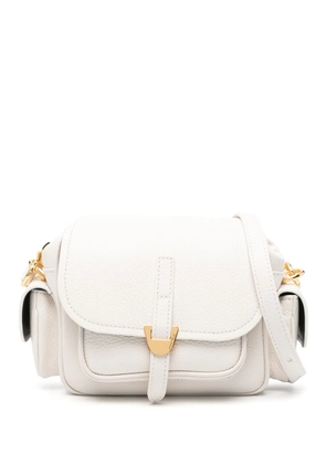 Coccinelle mini Campus cross body bag - White