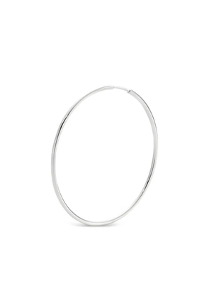 Maria Black 14K recycled white gold Gossamer hoop earring - Silver