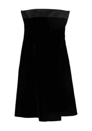 Emporio Armani strapless dress - Black