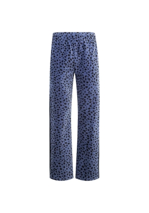 Pleasures Ozone animal-print trousers - Blue