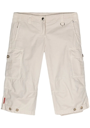 Prada Pre-Owned 2000s mid-rise cropped trousers - Neutrals