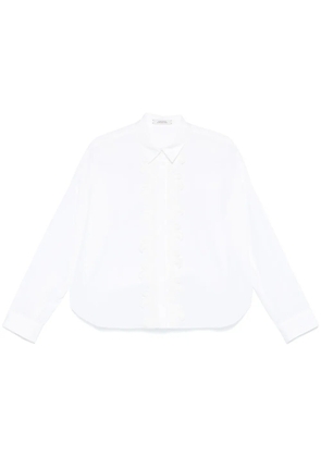 Dorothee Schumacher lace-detail shirt - White