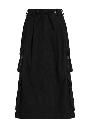 Dolce & Gabbana drawstring cargo midi skirt - Black