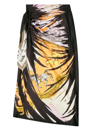 Diesel O-Pary midi skirt - Blue