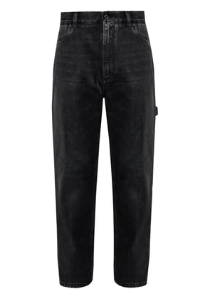 Dolce & Gabbana appliqué straight jeans - Black