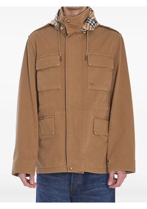 Burberry cotton twill jacket - Brown