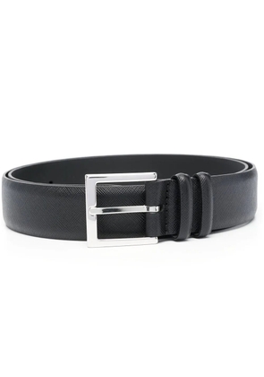 Orciani buckle-fastening leather belt - Black