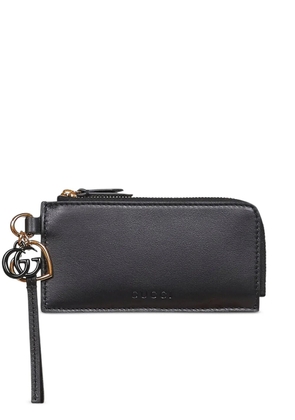 Gucci logo-charm card case - Black