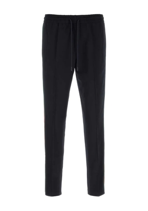 Gucci Web-detail drawstring track pants - Blue
