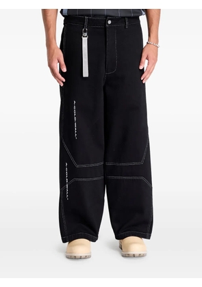 A-COLD-WALL* wide-leg jeans - Black
