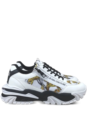 Versace Jeans Couture Barocco-print sneakers - White