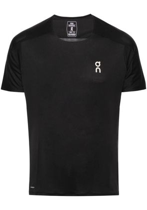 On Running Performance-T panelled-design T-shirt - Black