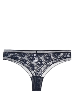 ERES Ode lace tanga - Blue