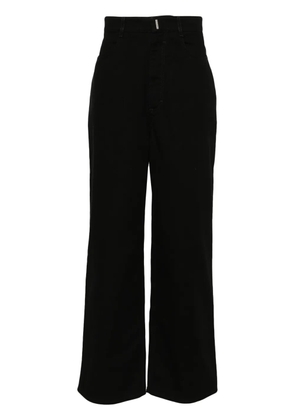 Givenchy mid-rise wide-leg jeans - Black