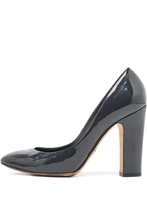 Dolce & Gabbana Pre-Owned 105mm patent-leather pumps - Grey