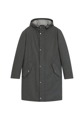 BOSS hooded padded coat - Grey