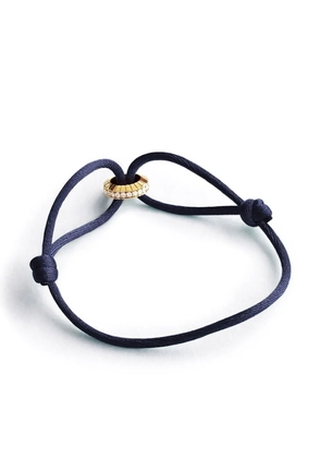 LOEV 14kt yellow gold Eternity Summer diamond bracelet - Brown