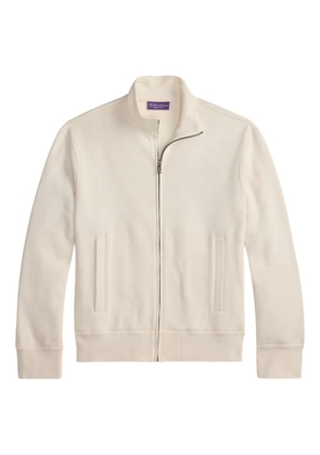 Ralph Lauren Purple Label mock-neck zip-front cardigan - White