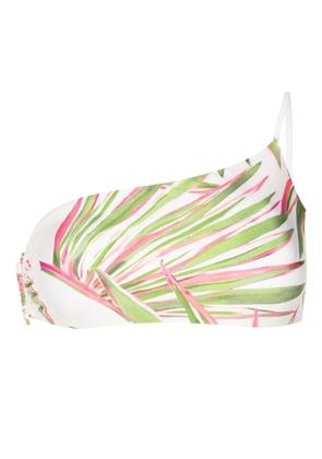 Lenny Niemeyer abstract-print one-shoulder bikini top - Multicolour
