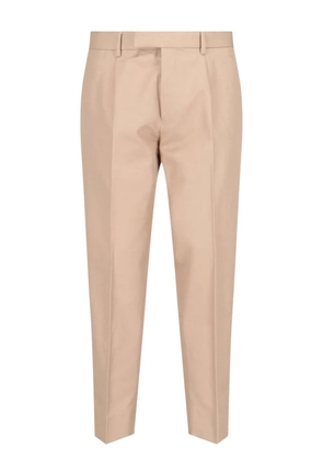 Zegna pressed crease tailored trousers - Neutrals