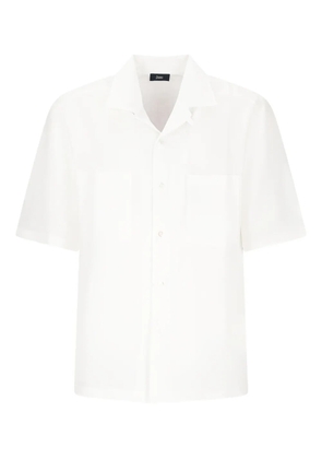 Herno short-sleeve pocket shirt - White