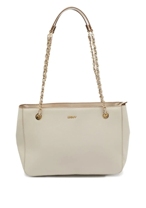 DKNY leather shoulder bag - White