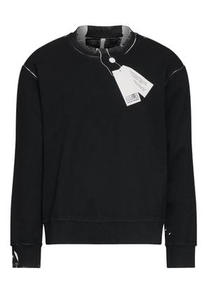 MM6 Maison Margiela cotton sweatshirt - Black