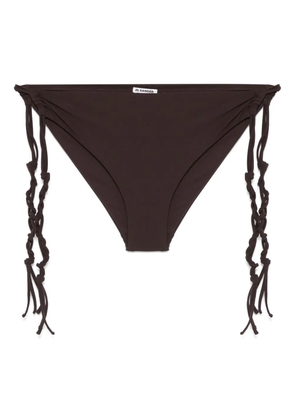 Jil Sander Tangle bikini bottoms - Brown