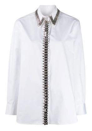 Christopher Kane chain shirt - White