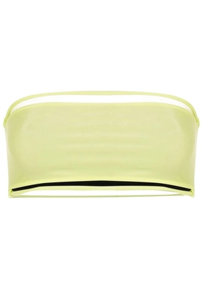 Gloria Coelho strapless bikini top - Green