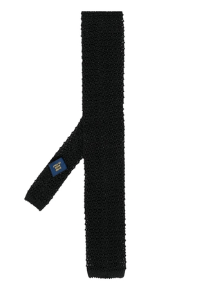 Polo Ralph Lauren solid knit silk neck tie - Black
