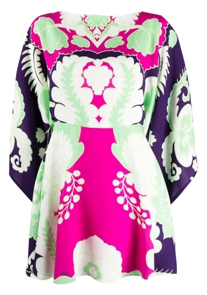 Valentino Garavani World Arazzo-print mini dress - White