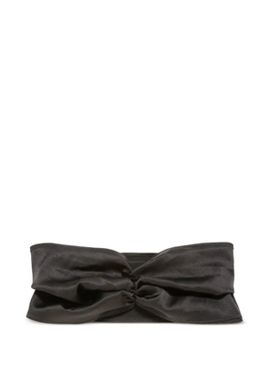 Jennifer Behr Norma twisted head wrap - Black