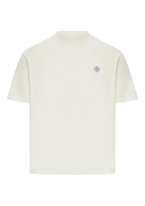 Stone Island compass logo regular T-shirt - Neutrals