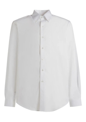 Bally embroidered cotton shirt - White