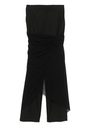 Jean Paul Gaultier layered trousers - Black