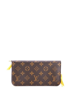 Louis Vuitton Pre-Owned Insolite Wallet Limited Edition Kusama Pumpkin Dots Monogram Canvas small wallets - Brown