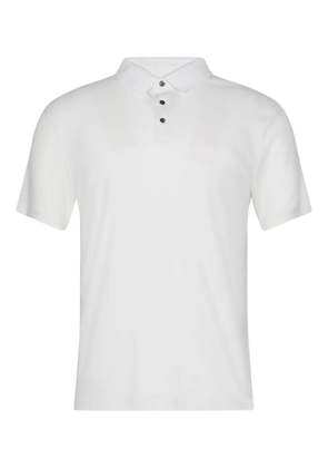 Calvin Klein buttoned polo shirt - White