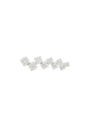 ALINKA 18K white gold Eva diamond left ear cuff - Silver