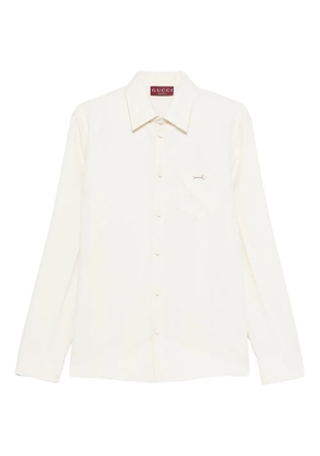 Gucci button-down shirt - Neutrals