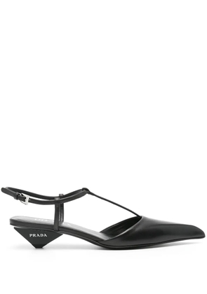 Prada 35mm pointed-toe pumps - Black