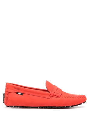 Bally penny-slot loafers - Orange