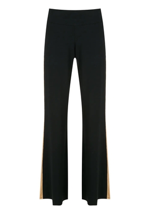 Lygia & Nanny side-stripe trousers - Black