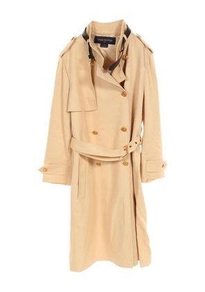 Louis Vuitton Pre-Owned 10's belted trench coat - Neutrals