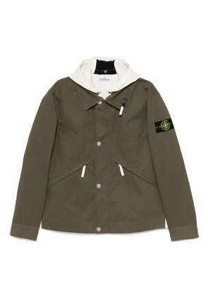 Stone Island Compass-badge jacket - Green