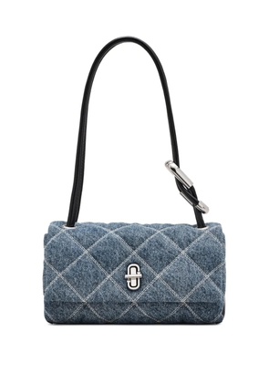 Marc Jacobs The Quilted Denim Mini Dual shoulder bag - Blue